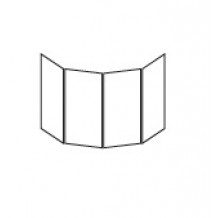 Κάλυψη τζακιού τετραπλή c23716 Κάλυψη τζακιού τετραπλή c23716