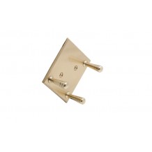 Κρεμάστρες σε χρυσή απόχρωση c23789