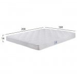 ΣΤΡΩΜΑ CLASSIC ΜΕ ΧΑΜΗΛΗ ΣΟΥΣΤΑ 160X200X14Υ εκ c240335