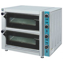 Ηλεκτρικός φούρνος πίτσας διπλός F8 Ηλεκτρικός φούρνος πίτσας διπλός F8