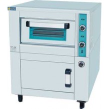 Ηλεκτρικός φούρνος πίτσας μονός με θερμοθάλαμο 1110 Ηλεκτρικός φούρνος πίτσας μονός με θερμοθάλαμο 1110