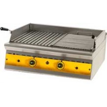 Ψησταριά grill αερίου με πέτρες λάβας 80 Ψησταριά grill αερίου με πέτρες λάβας 80