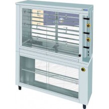 Ηλεκτρική κοτοπουλιέρα με 3 σούβλες και θερμοθάλαμο Ηλεκτρική κοτοπουλιέρα με 3 σούβλες και θερμοθάλαμο