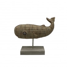 JE VEUX ΦΑΛΑΙΝΑ POLYRESIN ΚΑΦΕ 34 5x16 5xΥ27cm c250402