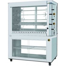 Κοτοπουλιέρα αερίου με 5 σούβλες με θερμοθάλαμο Κοτοπουλιέρα αερίου με 5 σούβλες με θερμοθάλαμο