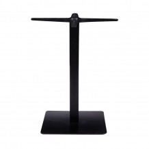 PRATO Βάση 50x50cm Steel H72cm Μαύρη Cross 60x60 c255480 PRATO Βάση 50x50cm Steel H72cm Μαύρη Cross 60x60 c255480