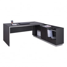 ΓΡΑΦΕΙΟ ΕΠΑΓΓΕΛΜΑΤΙΚΟ ΔΕΞΙΑ ΓΩΝΙΑ ROSEWOOD HM2112R 200X160X76Υ εκ c257947