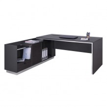 ΓΡΑΦΕΙΟ ΕΠΑΓΓΕΛΜΑΤΙΚΟ ΔΕΞΙΑ ΓΩΝΙΑ ROSEWOOD HM2112L 200X160X76Υ εκ c257948