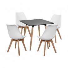 ΣΕΤ 5ΤΜΧ ΤΡΑΠΕΖΙ MINIMAL ΜΑΥΡΟ VEGAS ΛΕΥΚΕΣ HM10601 c261410 ΣΕΤ 5ΤΜΧ ΤΡΑΠΕΖΙ MINIMAL ΜΑΥΡΟ VEGAS ΛΕΥΚΕΣ HM10601 c261410