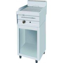 Ψησταριά grill αερίου με λιποσυλλέκτη νερού και βάση Ψησταριά grill αερίου με λιποσυλλέκτη νερού και βάση