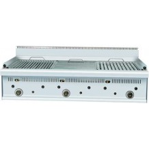 Ψησταριά grill αερίου με πέτρες λάβας GR3 c1270 Ψησταριά grill αερίου με πέτρες λάβας GR3 c1270