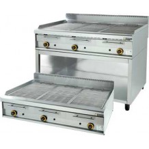 Ψησταριά grill αερίου με λιποσυλλέκτη νερού 1270 Ψησταριά grill αερίου με λιποσυλλέκτη νερού 1270