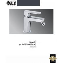 Μπαταρία μπιντέ βαλβίδα κλίκερ χρώμιο Μ15Β