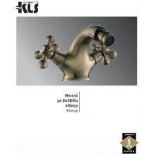 Μπαταρία μπιντέ βαλβίδα κλίκερ μπρονζέ Μ23Β