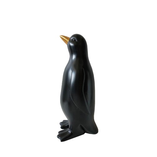 PENGUIN ΠΙΓΚΟΥΙΝΟΣ POLYRESIN ΜΑΥΡΟ ΧΡΥΣΟ 13x12 5xΥ29cm c274876