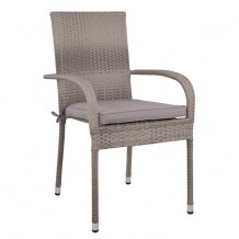 ΠΟΛΥΘΡΟΝΑ ΜΕΤΑΛΛΙΚΗ ΜΕ ΜΑΞΙΛΑΡΙ WICKER ΓΚΡΙ HM5124 11 c287733 ΠΟΛΥΘΡΟΝΑ ΜΕΤΑΛΛΙΚΗ ΜΕ ΜΑΞΙΛΑΡΙ WICKER ΓΚΡΙ HM5124 11 c287733