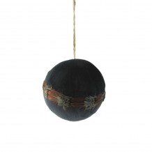 PLUME ΧΡΙΣΤΟΥΓΕΝΝΙΑΤΙΚΗ ΜΠΑΛΑ ΜΕ ΦΤΕΡΑ ΠΕΤΡΟΛ Δ10cm c289712