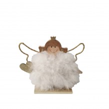 DORO 1 ΧΡΙΣΤΟΥΓΕΝΝΙΑΤΙΚΟΣ ΑΓΓΕΛΟΣ ΜΕ LED ΛΕΥΚΟ 16 5x5xΥ17cm c289750