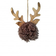 HEART ΧΡΙΣΤΟΥΓΕΝΝΙΑΤΙΚΟ ΔΙΑΚΟΣΜΗΤΙΚΟ ΚΑΦΕ 10 5x15xΥ8cm c289788