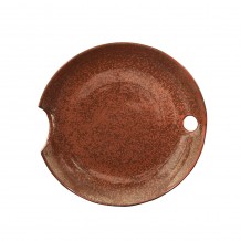 ROND ΚΕΡΑΜΙΚΗ ΠΙΑΤΕΛΑ TERRACOTTA Δ38xΥ5cm c303206
