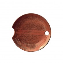 ROND ΚΕΡΑΜΙΚΗ ΠΙΑΤΕΛΑ TERRACOTTA Δ29 5xΥ4 5cm c303208