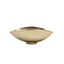 FLOW ΜΠΩΛ ΑΛΟΥΜΙΝΙΟ ΧΡΥΣΟ 43x25xΥ16cm c303254