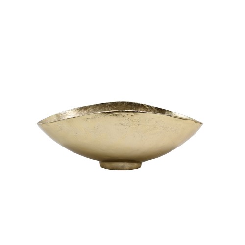 FLOW ΜΠΩΛ ΑΛΟΥΜΙΝΙΟ ΧΡΥΣΟ 43x25xΥ16cm c303254