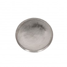 LUNA ΔΙΣΚΟΣ ΑΛΟΥΜΙΝΙΟ ΑΣΗΜΙ Δ36xΥ2cm c303258