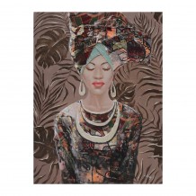 JUNGLE LADY 2 HANDMADE ΠΙΝΑΚΑΣ 76x100cm c305581 JUNGLE LADY 2 HANDMADE ΠΙΝΑΚΑΣ 76x100cm c305581