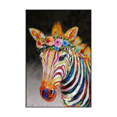 ZEBRA 1 ΠΙΝΑΚΑΣ 80x120xΥ3 2cm c305586