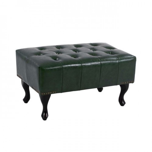 ΤΑΜΠΟΥΡΕ ΥΠΟΠΟΔΙΟ ΣΑΠΙΟ ΜΗΛΟ ΒΕΛΟΥΔΟ T CHESTERFIELD EMMA 80x46x42Y εκ HM226 05 c307638