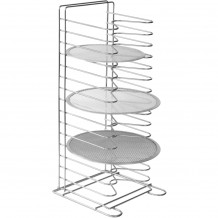 Βάση 15 ραφιών για ταψιά πίτσας 30x30x65 5cm c308145