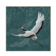 CRANE 2 ΠΙΝΑΚΑΣ CHAMPAGNE ΚΟΡΝΙΖΑ 82 5x82 5xΥ4 5cm c313227 CRANE 2 ΠΙΝΑΚΑΣ CHAMPAGNE ΚΟΡΝΙΖΑ 82 5x82 5xΥ4 5cm c313227