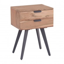 ANKO Κομοδίνο 47x35x65cm Ακακία Φυσικό Μεταλ Μαύρο c313703 ANKO Κομοδίνο 47x35x65cm Ακακία Φυσικό Μεταλ Μαύρο c313703