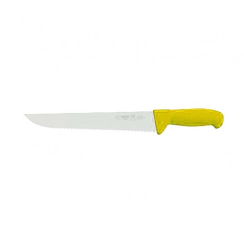 Μαχαίρι Χασάπη με Δόντια Σειρά Ergonomic Κίτρινο 31cm c323480