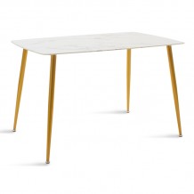 Τραπέζι Paris pakoworld οβάλ γυαλί 8mm σχέδιο μαρμάρου χρυσό 120x80x75εκ c326399 Τραπέζι Paris pakoworld οβάλ γυαλί 8mm σχέδιο μαρμάρου χρυσό 120x80x75εκ c326399