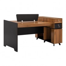 ΕΠΑΓΓΕΛΜΑΤΙΚΟΣ ΣΤΑΘΜΟΣ ΕΡΓΑΣΙΑΣ 2 ΑΤΟΜΩΝ SUPREME HM2374 154X120X89Υ εκ c326404