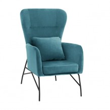 ΠΟΛΥΘΡΟΝΑ ΜΠΕΡΖΕΡΑ ΒΕΛΟΥΔΟ ΤΙΡΚΟΥΑΖ ΜΕ ΜΕΤΑΛΛΙΚΟ ΜΑΥΡΟ ΠΟΔΙ HM8721 08 c327561