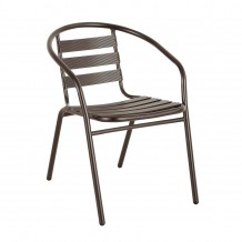 FUNKY Πολυθρ Μέταλλο Αλουμίνιο Καφέ c328884