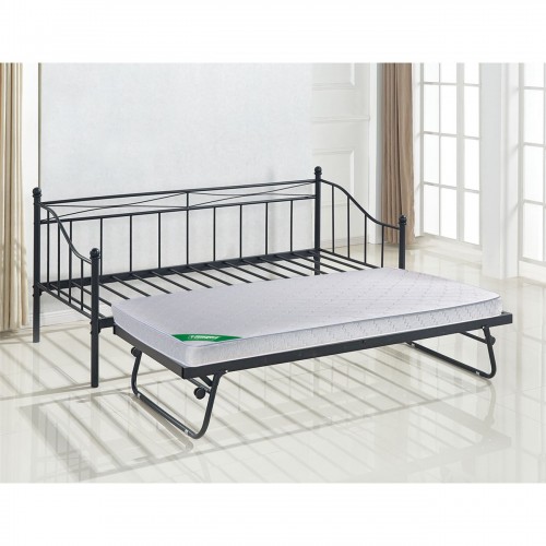 MARIN Set Daybed με Στρώμα Β Steel Μαύρο c332469