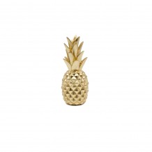 PINEAPPLE ΑΝΑΝΑΣ POLYRESIN ΧΡΥΣΟΣ 12x12xΥ29cm c341647