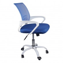 BF2101 SW Πολυθρόνα Γραφείου με ανάκλιση Άσπρο Mesh Μπλε c342460 BF2101 SW Πολυθρόνα Γραφείου με ανάκλιση Άσπρο Mesh Μπλε c342460