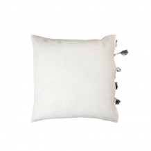 AMMOS 2 ΜΑΞΙΛΑΡΙ ΜΠΕΖ ΛΕΥΚΟ ΒΑΜΒΑΚΕΡΟ ΛΙΝΟ 50x50cm c342514