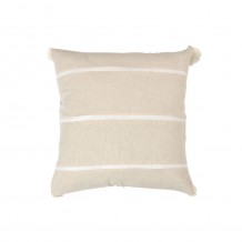 AMMOS 7 ΔΙΑΚΟΣΜΗΤΙΚΟ ΜΑΞΙΛΑΡΙ ΜΠΕΖ ΒΑΜΒΑΚΕΡΟ ΛΙΝΟ 45x45cm c342519