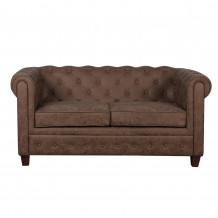 CHESTERFIELD W Kαναπές 2θέσιος Ύφασμα Antique Καφέ c343889 CHESTERFIELD W Kαναπές 2θέσιος Ύφασμα Antique Καφέ c343889