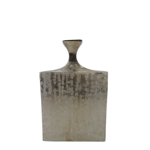 FLASCHE ΒΑΖΟ ΑΛΟΥΜΙΝΙΟ ΑΣΗΜΙ 18x9xΥ28cm c345437