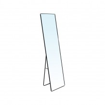 DAYTON Καθρέπτης Δαπέδου Αλουμίνιο Μαύρο c347185