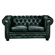 CHESTERFIELD 689 Καναπές Σαλονιού 160x92x72cm Καθιστικού 2Θέσιος Δέρμα Antique Green c347265 CHESTERFIELD 689 Καναπές Σαλονιού 160x92x72cm Καθιστικού 2Θέσιος Δέρμα Antique Green c347265