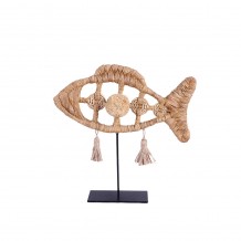 QUERSUS 2 ΔΙΑΚΟΣΜΗΤΙΚΟ ΨΑΡΙ POLYRESIN ΦΥΣΙΚΟ 34x8xY34cm c347364