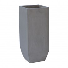 FLOWER POT 1 Cement Grey 25x25x60cm c347604 FLOWER POT 1 Cement Grey 25x25x60cm c347604